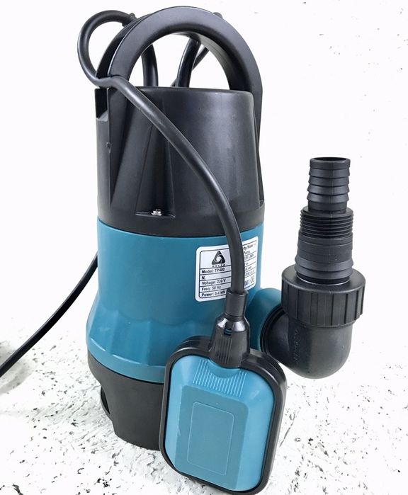 Насос фекальный 750Вт + шланг 10 м для канализаций и грязной води