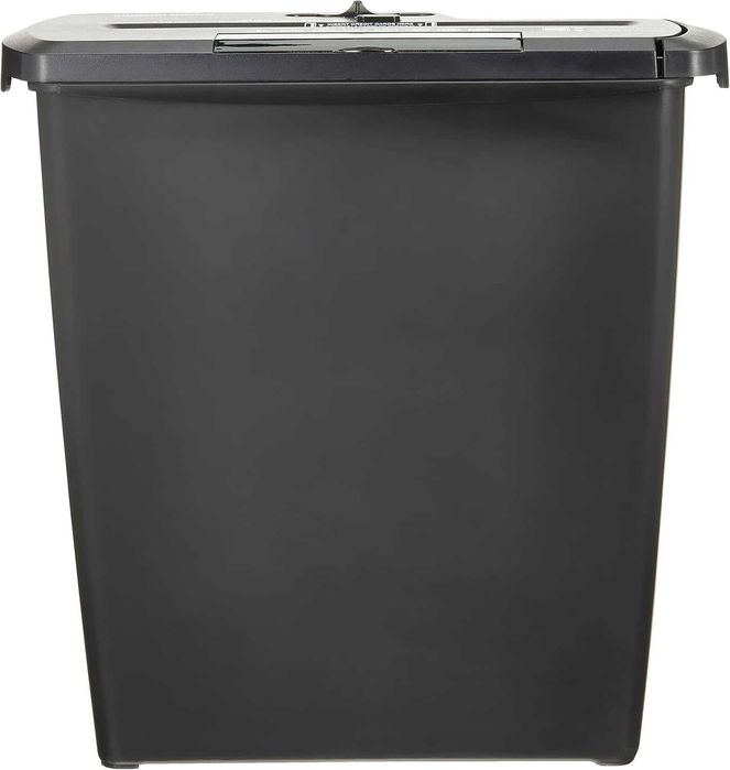 Amazon Basics Niszczarka do dokumentów, cięcie w paski 7-8 arkuszy