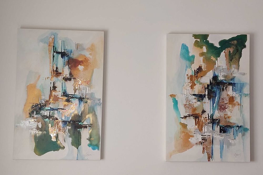 Quadro Pintado à Mão – Peça Única em Óleo sobre Tela