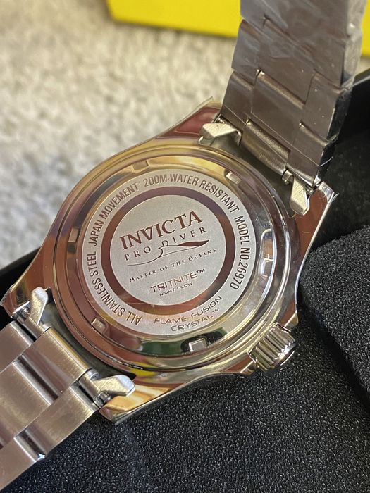 Ø 40мм Invicta Pro Diver 26970 оригінал новий чоловічий годинник