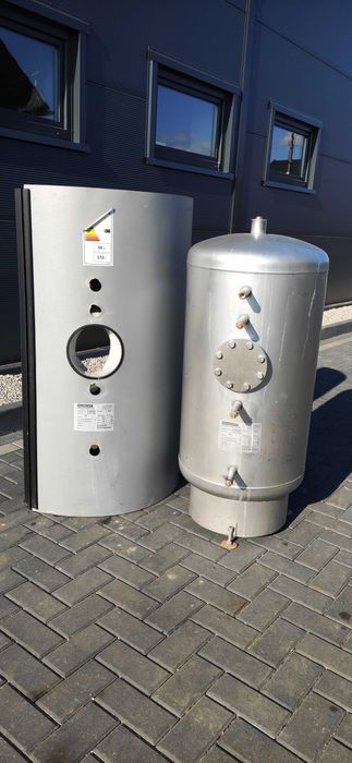 Bojler nierdzewny 150 / 170 L VIESSMANN NOVUM RUDERT wężownica ocieplony