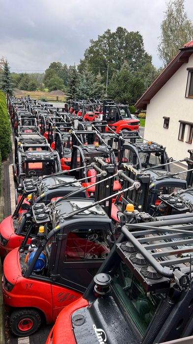 Wózek widłowy Linde używany 100 sztuk gotowych do pracy