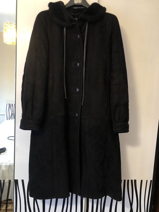 Жіноча дубленка пальто кашемірове демисезон зима норкова шуба