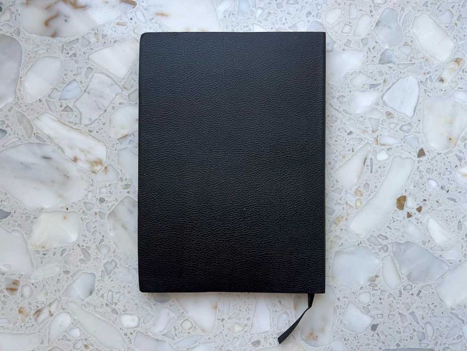 Moleskine Notatnik Hugo Boss A5 notepad in black faux leather