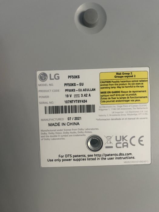 Projecto LG CineBeam PF50ks