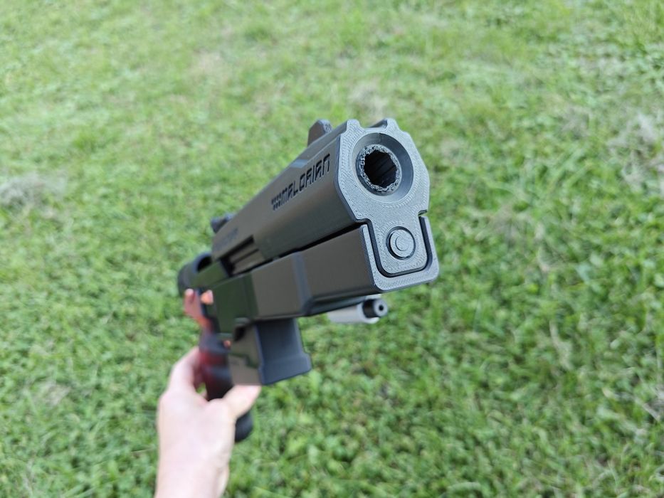 Zabawka pistolet Malorian - CyberPunk