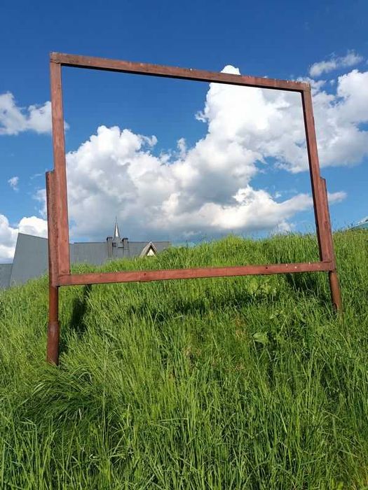 Miejsce na reklamę lub baner droga Poronin Bukowina