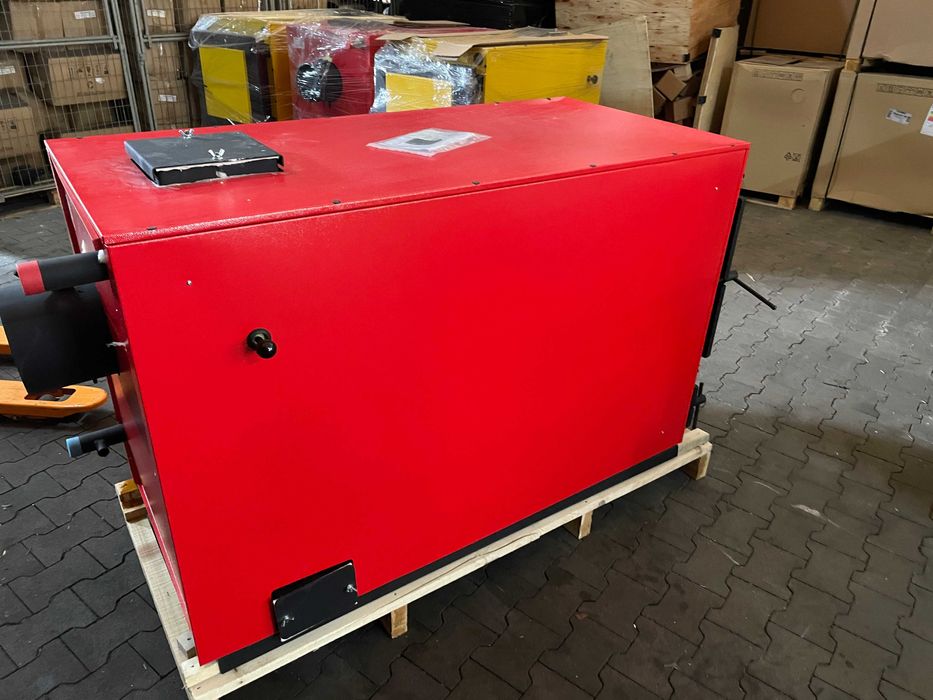 Piec na słomę i drewno TERMOMONT kocioł CO z płaszczem wodnym BTK 65kW