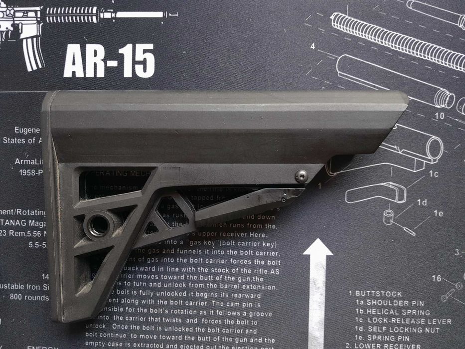 Kolba AR15 milspec firmy ATI Outdoors (Advanced Technology International)