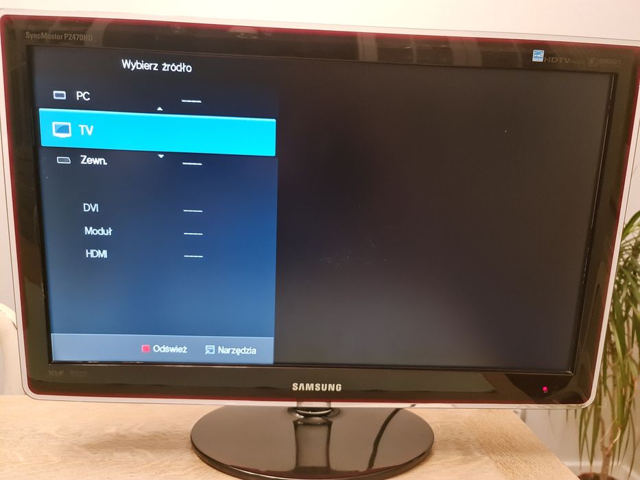 24" Samsung SyncMaster P2470HD z tunerem TV