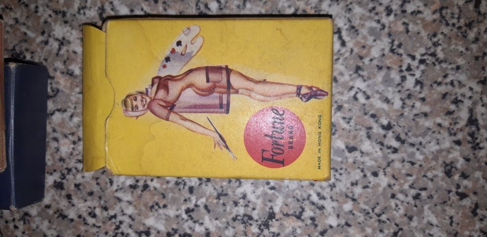Conjunto de 5 Baralhos de Cartas Antigos
