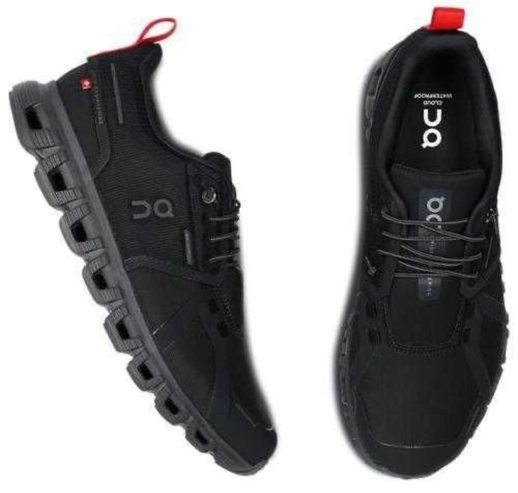 ОРИГІНАЛ ‼️ Чоловічі кросівки On Cloud 5 Waterproof Black / Мужские кроссовки On Running 5 Waterproof Black 3mf10060106 M 28.5 см 44 44,5 45