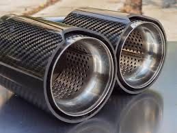PONTEIRAS DUPLAS BMW ORIGINAIS BMW M PERFORMANCE CARBONO REAL NOVAS