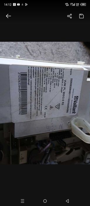 Piec gazowy Vaillant - dwufunkcyjny