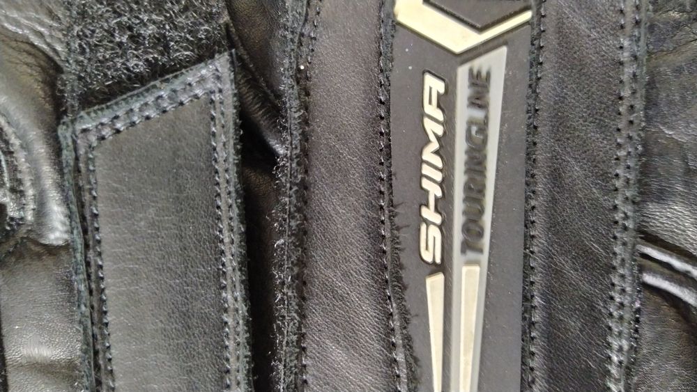 Luvas motard em pele Shima D-tour