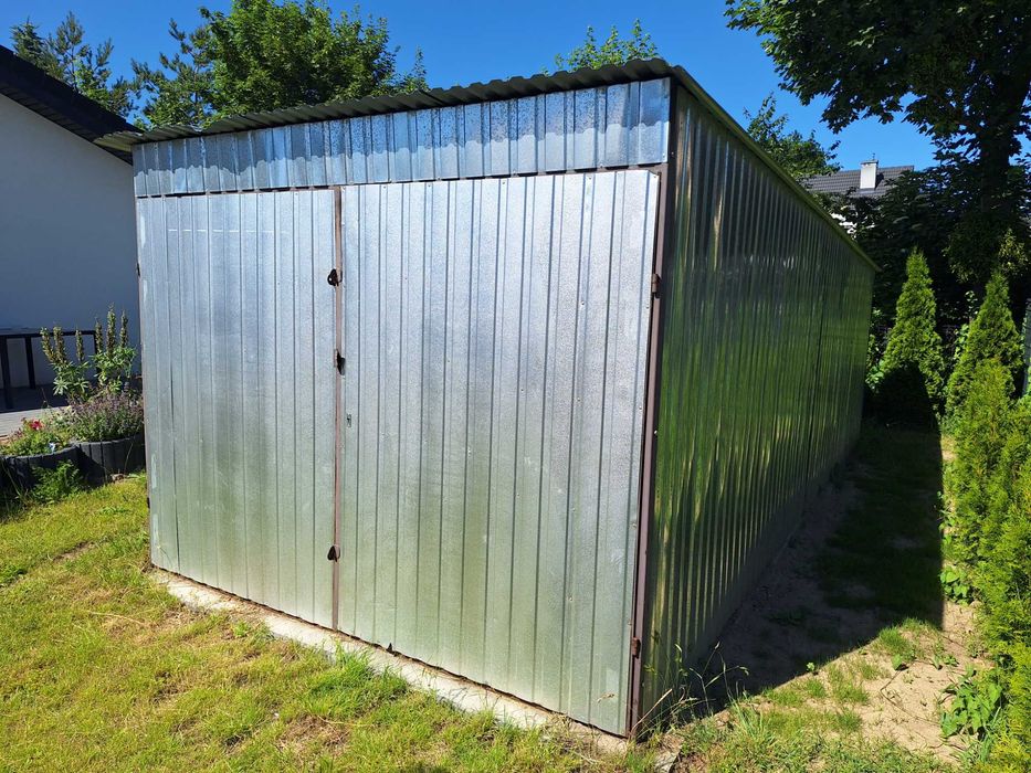 Garaż blaszany  6mx3mx2.3m