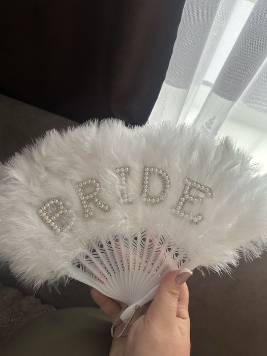 Віяло BRIDE для нареченої