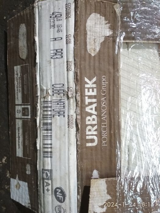 Плитка на підлогу Urbatek Cube Nature