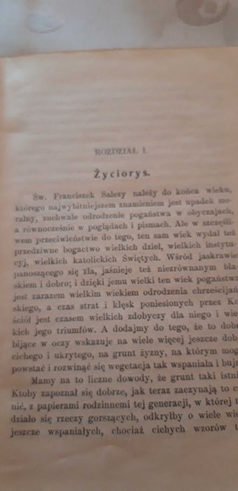 Św. Franciszek Salezy -A. de Margerie- Kraków 1927, opr.