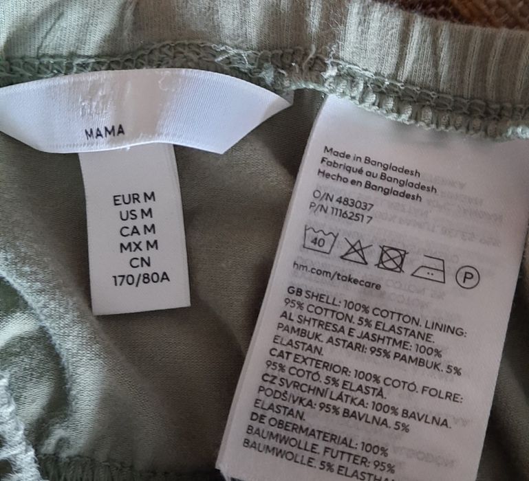 Spodenki ciążowe  H&M