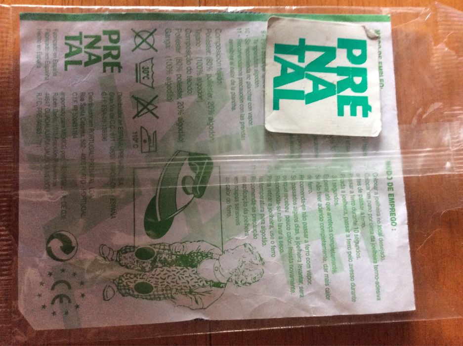 Joelheiras adesivas Prenatal novas