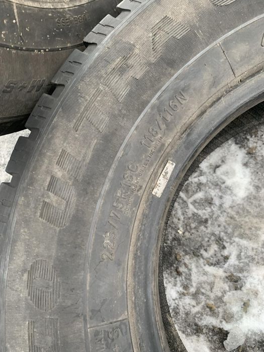 Шини 225/75 R16C Goodyear 2023p всесезон 9/9,6мм