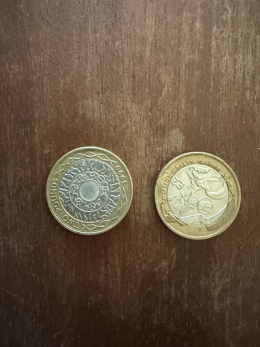 Moeda  2 libras xvii jogos de conunidade irlanda do norte 2002