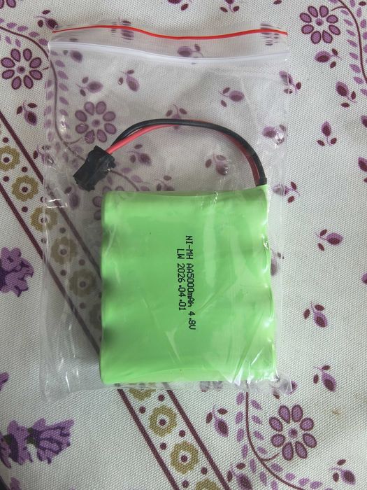 Akumulator NiMH AA 4.8V 5000mAh do zabawek RC, samochodów, czołgów, robotów, łodzi itp