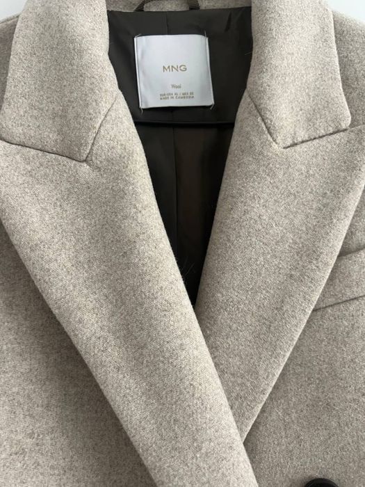 Шерстяне пальто  Mango