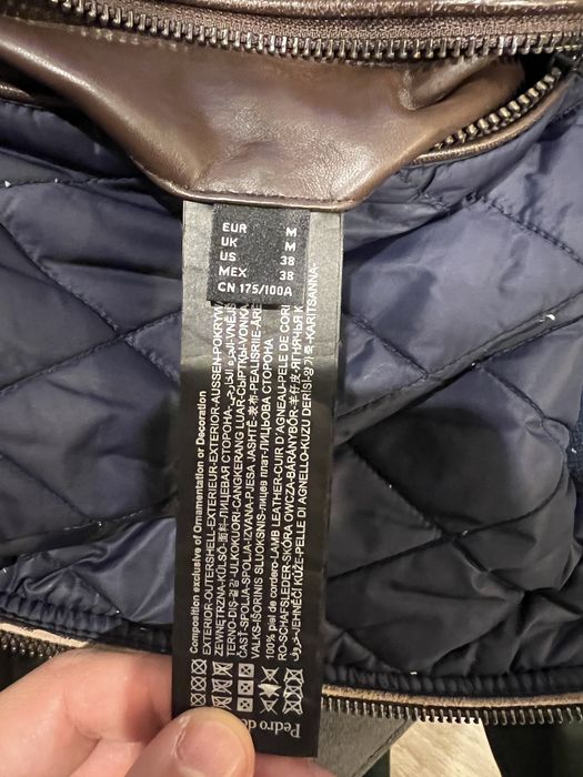 Casaco Pedro del Hierro - 100% Pele de Cordero