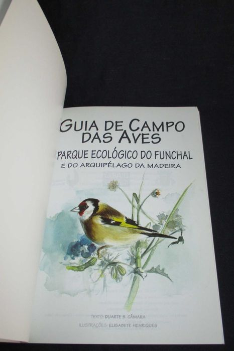 Livro Guia de Campo das Aves Duarte B. Câmara