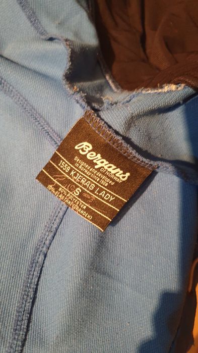 Bergans kurtka deszczoszczelna/wiatroszczelna damska S/M niebieska