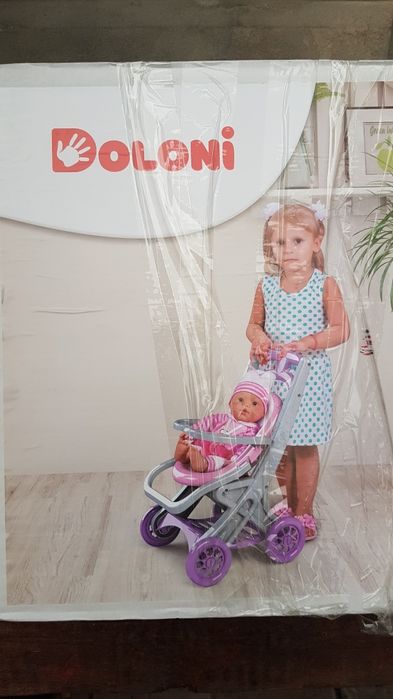 Іграшковий візок візочок сидячий коляска колясочка прогулочная Doloni