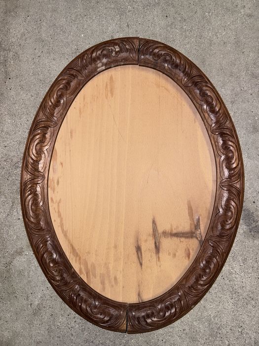 Vendo ou troco moldura antiga feita à mão