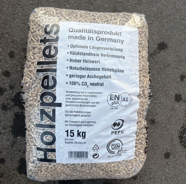 Pellet drzewny ENplus A1 15 kg 6mm DOSTĘPNY worki palety pelet opał