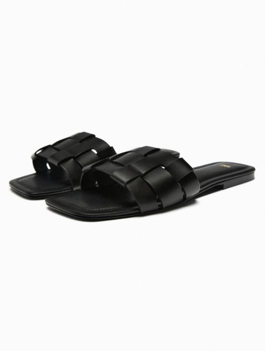 Шкіряні капці Zara 38