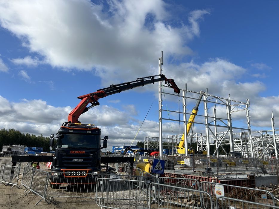 Usługa HDS 21 ton podnoszenia 36 m długości