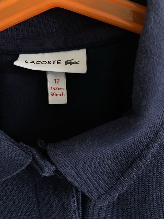 Lacoste koszulka polo dla dziewczynki 152