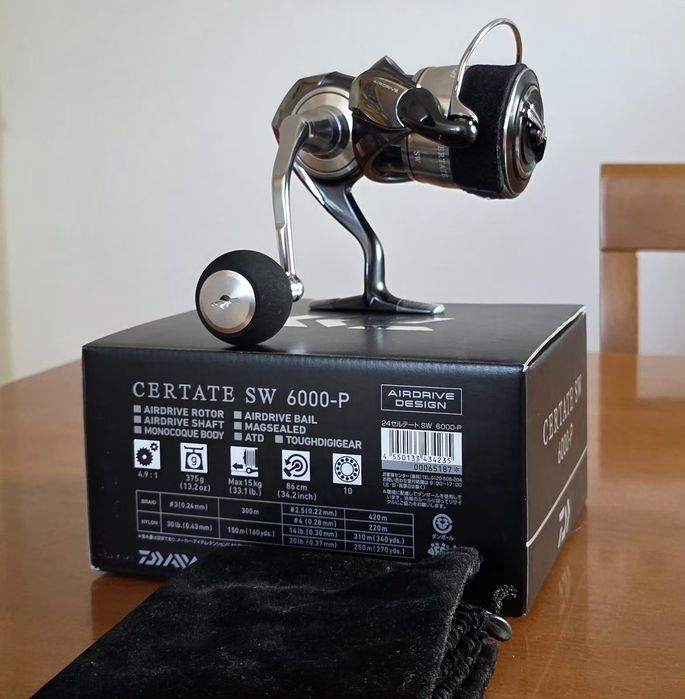 Carreto Daiwa Certate SW 6000 H