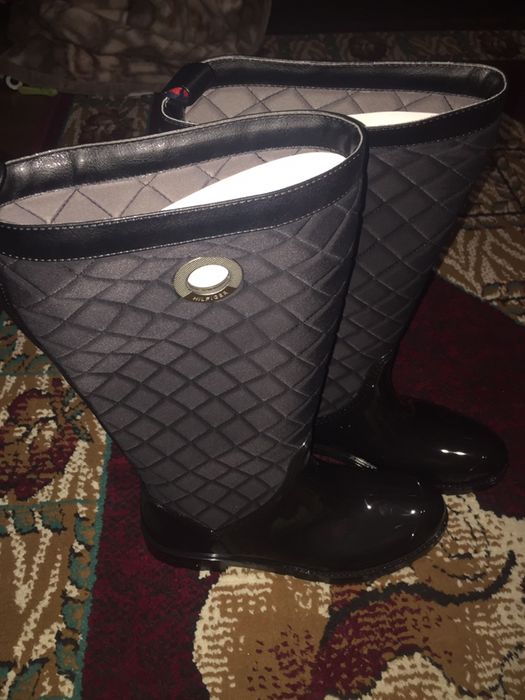 Tommy Hilfiger kalosze kozaki damskie