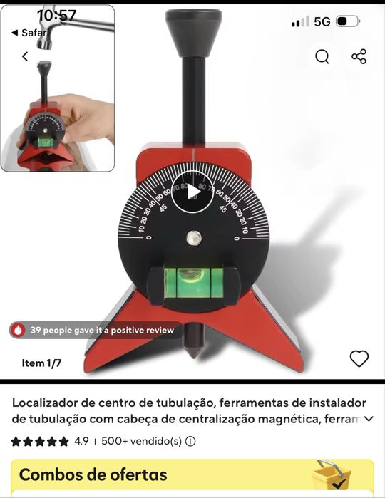 Vendo artigos para tubulacao