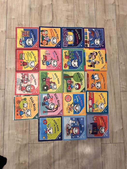 Zestaw ksiazeczek Kicia Kocia