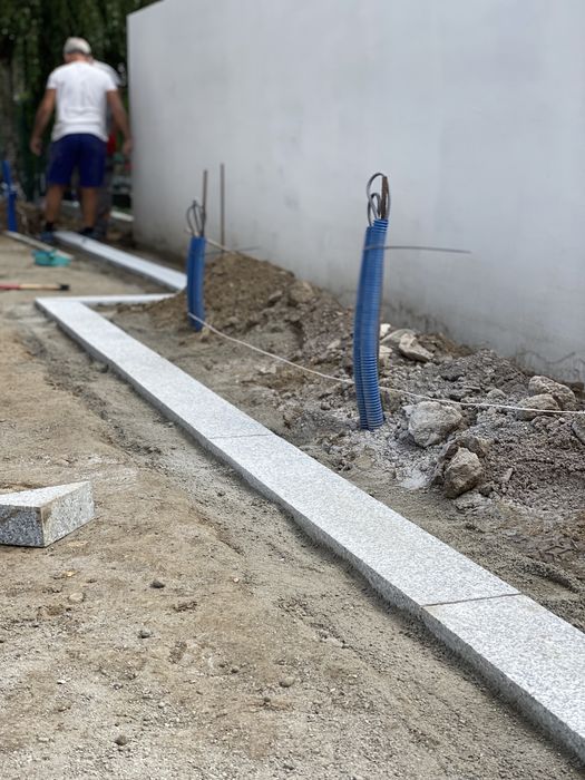 Obrzeże granitowe, opornik z granitu- KOPALNIA GRANITU