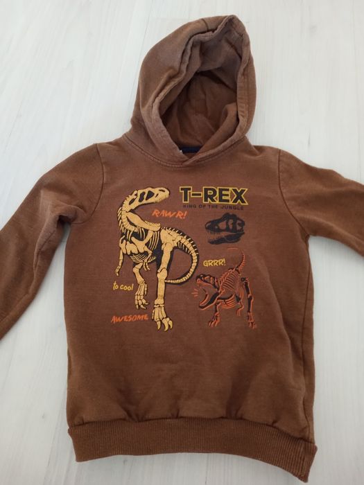 Bluza T-REX 122 chłopiec z kapturem Kiki&Koko