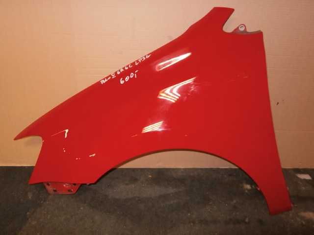 vw polo V 6R 6C błotnik przedni  prawy czerwony LP3g