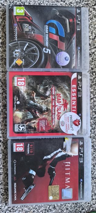 Dead island goty/Hitman absolution/Gran turismo 5 PlayStation 3