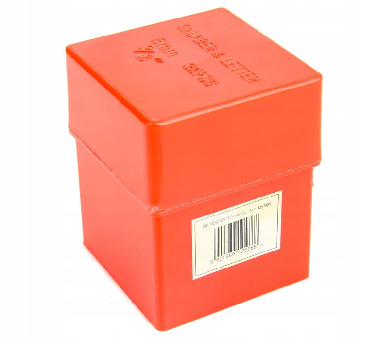 Numeratory Znaczniki Cyfry Litery Stemple 5Mm 36El
