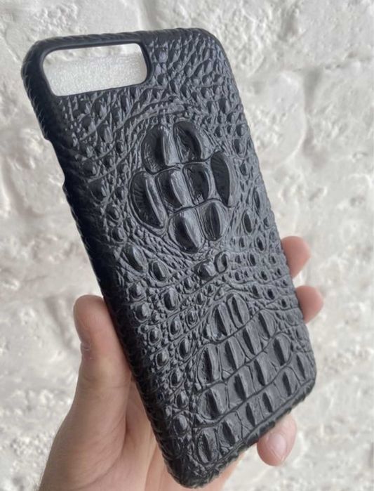 Кожаный чехол iphone 7 plus, 8 plus