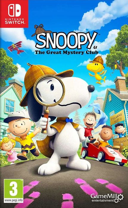 Switch Snoopy & the Great Mystery Club
