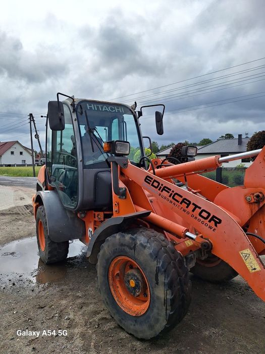 Hitachi ZW75  Ładowarka kołowa Hitachi ZW75 4x4 oryginał brutto zamiana na osobowy